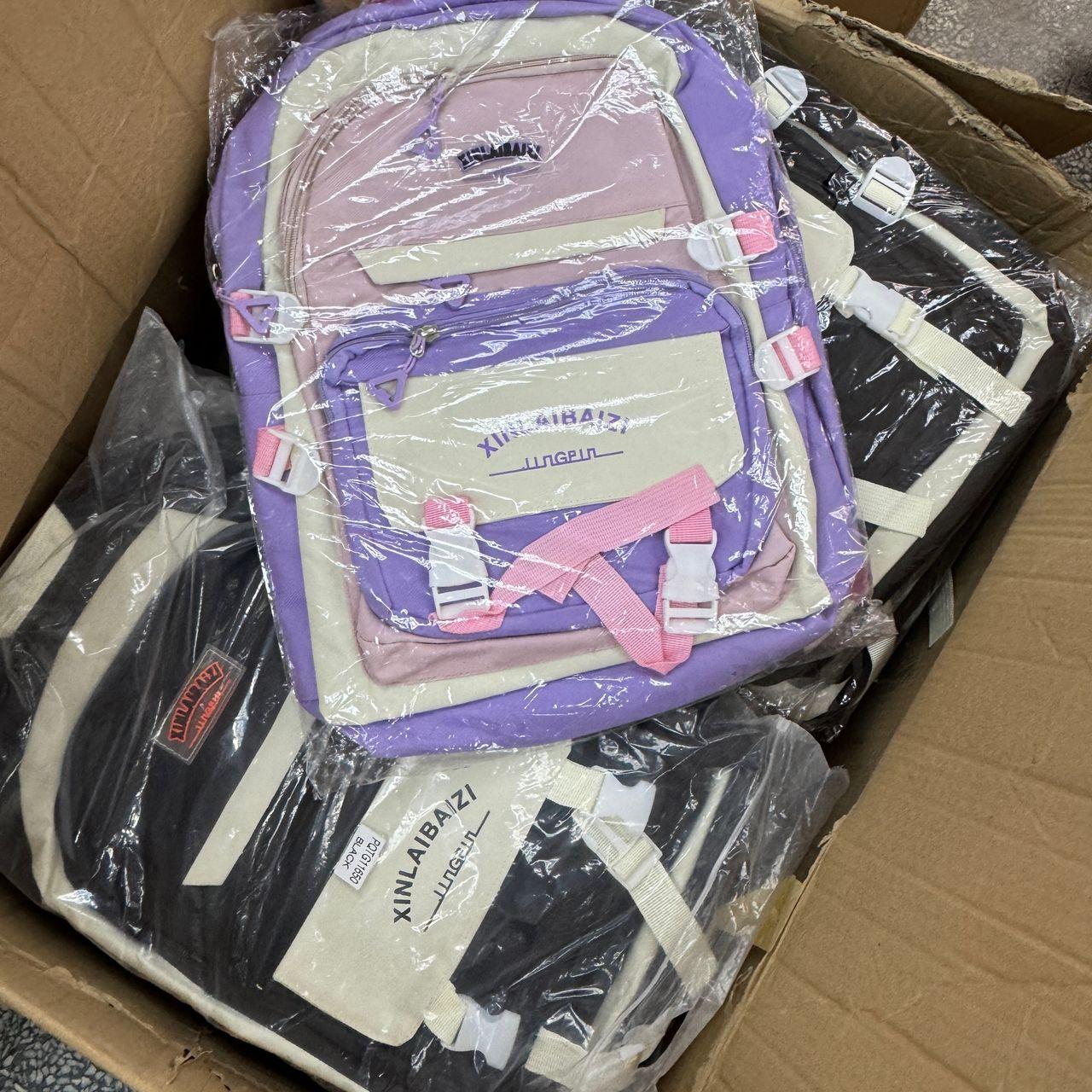 School Bag 双色书包