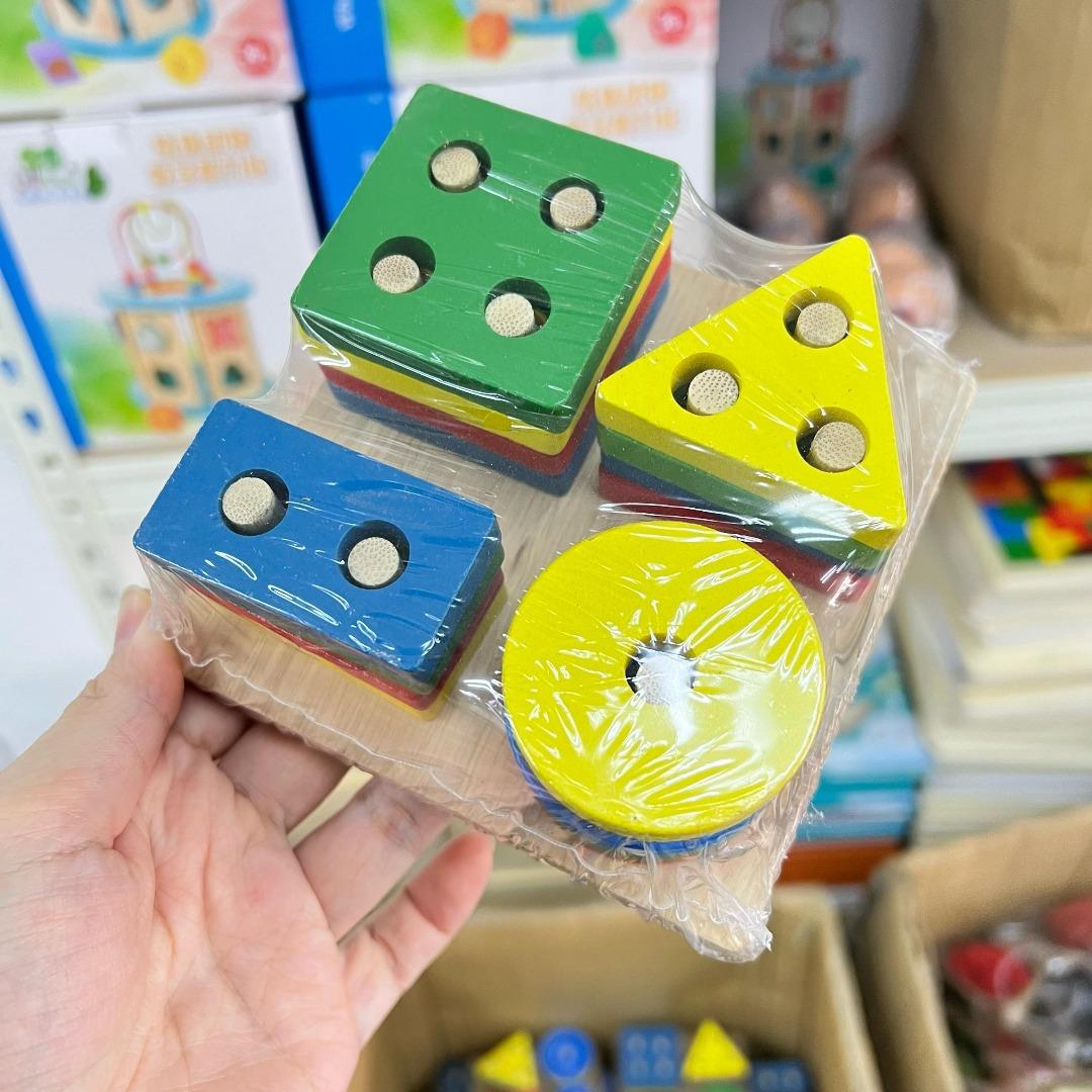 TOYS - MOTESSORI BUILDING BLOCKS EARLY 蒙特梭利早教积木玩具