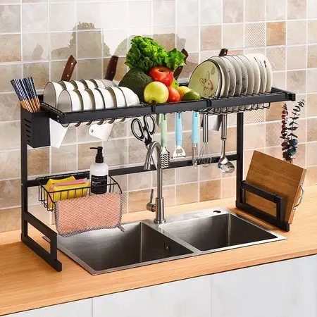 （85CM） Detachable Sink Drainer Rack 可拆卸水槽沥水架