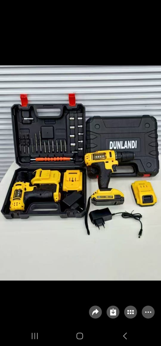 DUNLANDI Mini Lithium Power Tool Set 锂电工具小套【1套2粒电池】