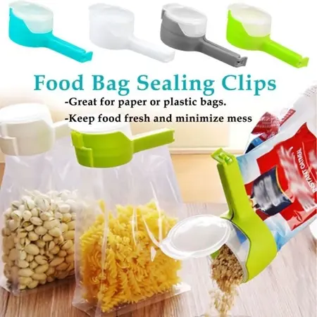 Plastic Bag Cap Screw Preserver Bag Clips 塑料袋封口盖夹