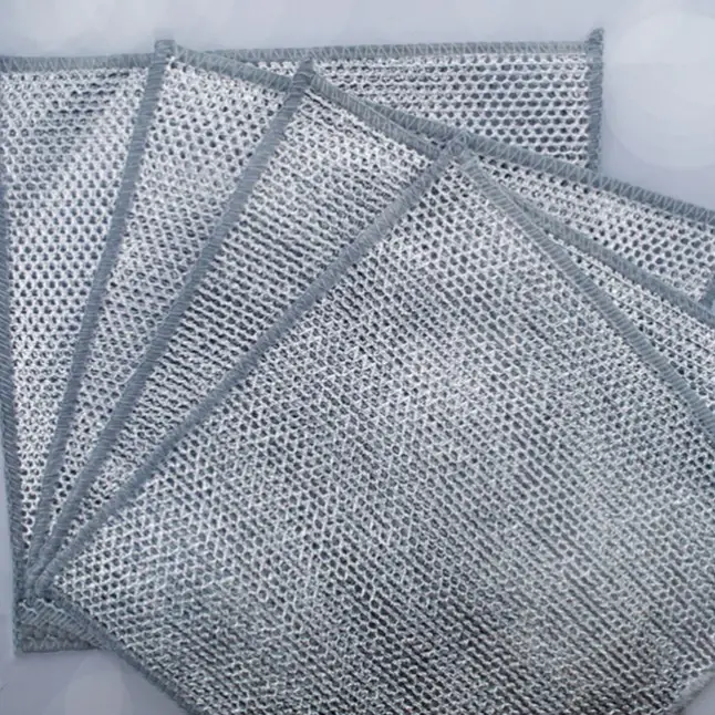 Double-Layer Silver Thread Cleaning Cloth 双层银丝抹布