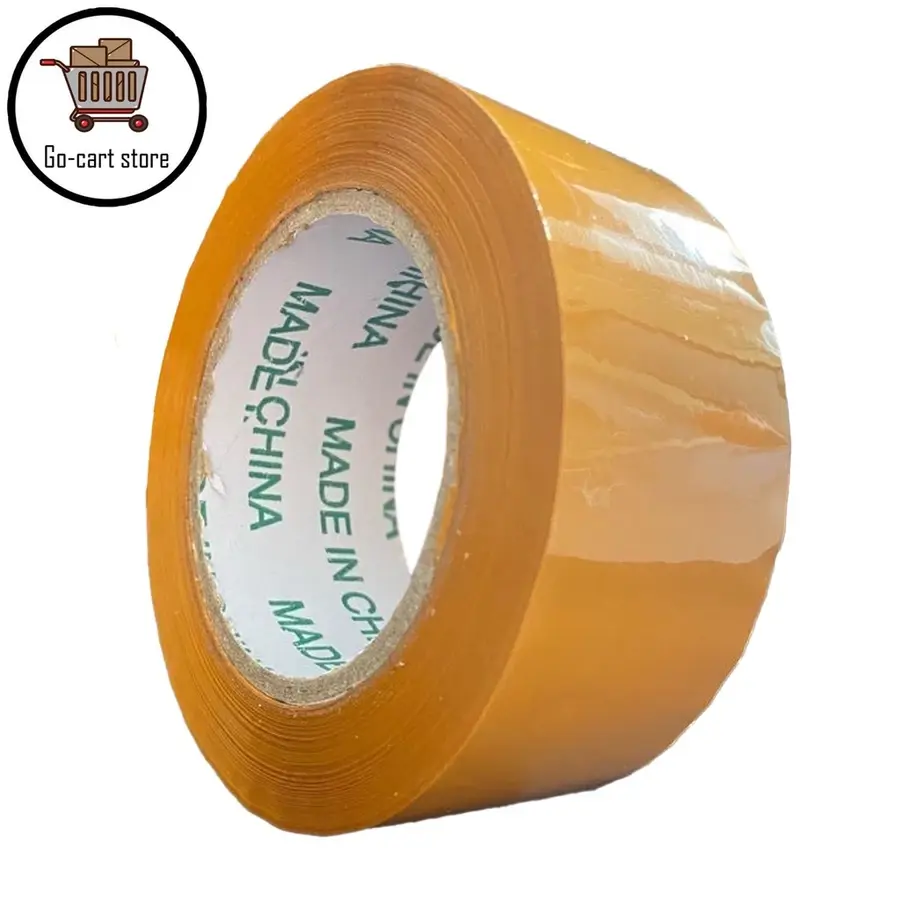 Packaging Tape Brown 透明胶带快递包装打包胶纸封箱胶带 黄