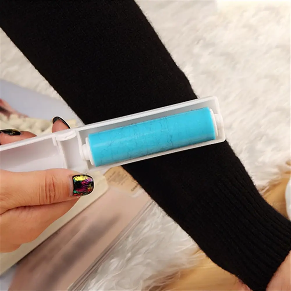 Hair Clothes Sticky Brush 便携式折叠可洗头发衣服粘刷