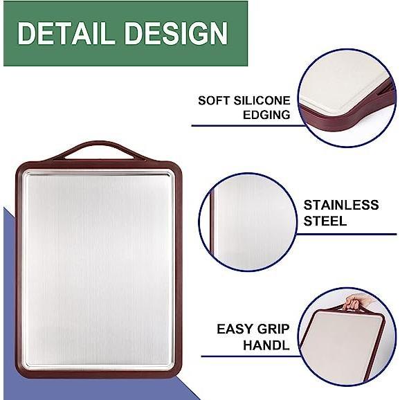 多功能304不锈钢砧板 Multifunction 304 Stainless Steel Chopping Board