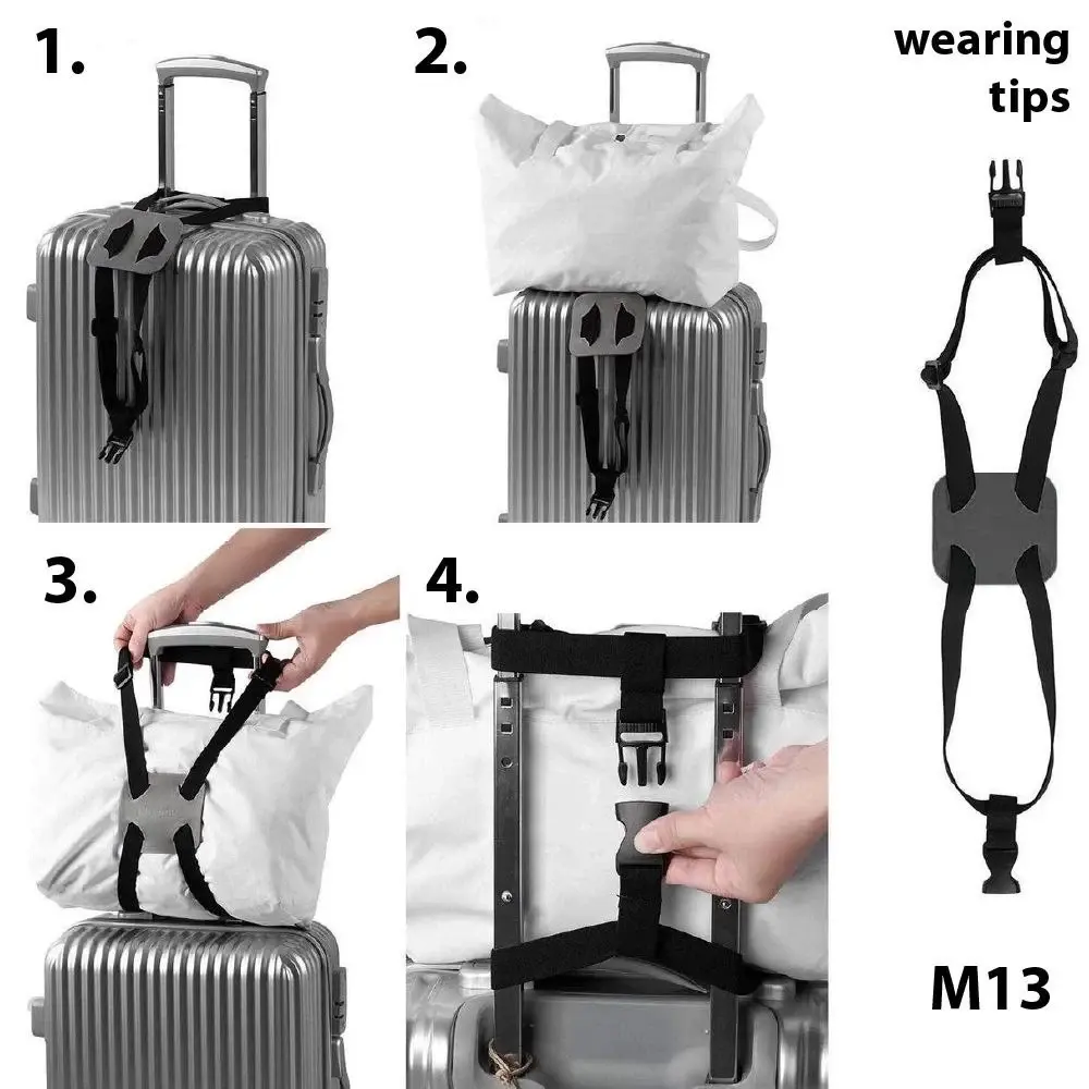 Flexi-Luggage Strap 轻松打包弹性固定行李捆绑带