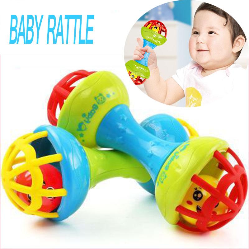 Baby Soft Rattle Toys 婴儿软摇铃玩具【Double Rattle】