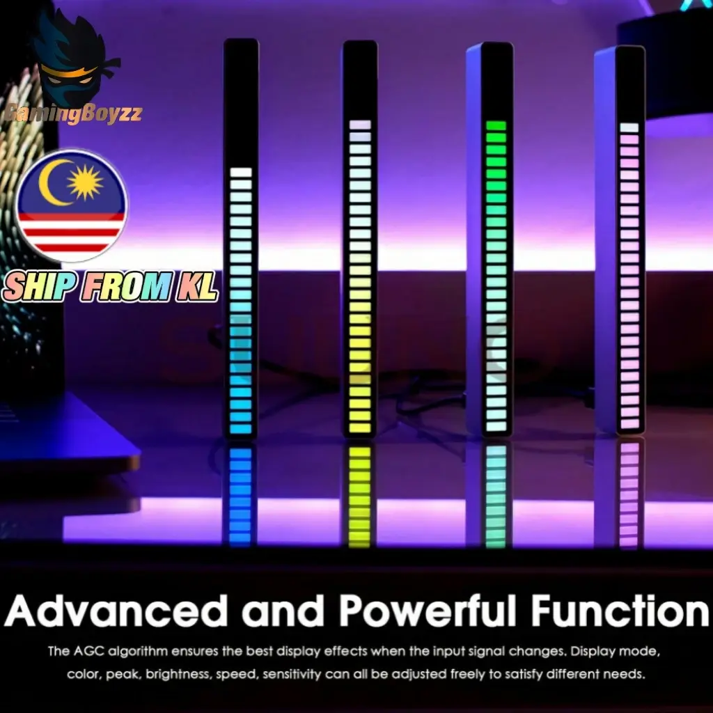 Voice Control Music Spectrum 声控音乐频谱灯