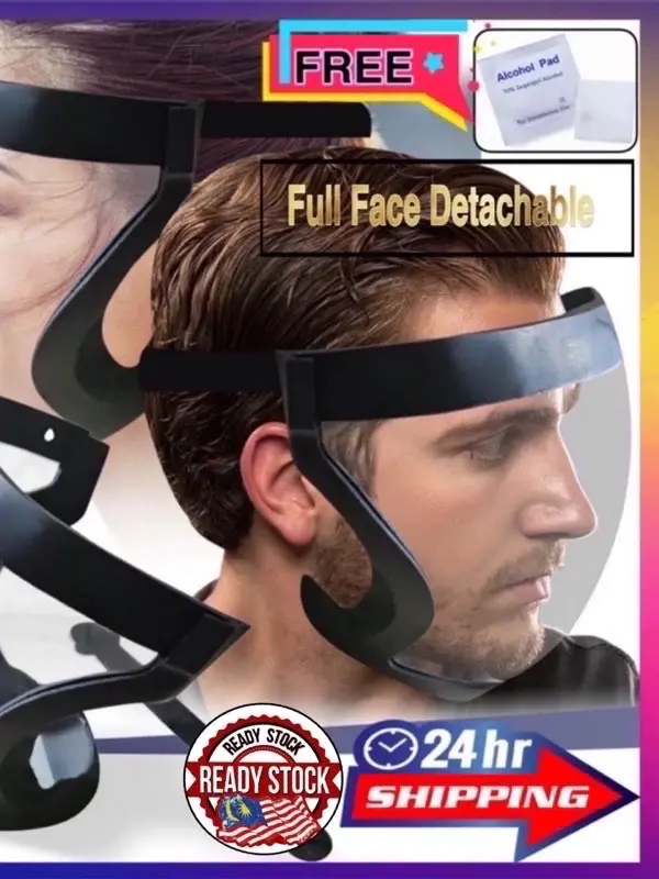Dust-Proof Transparent Helmet 防尘透明安全面罩