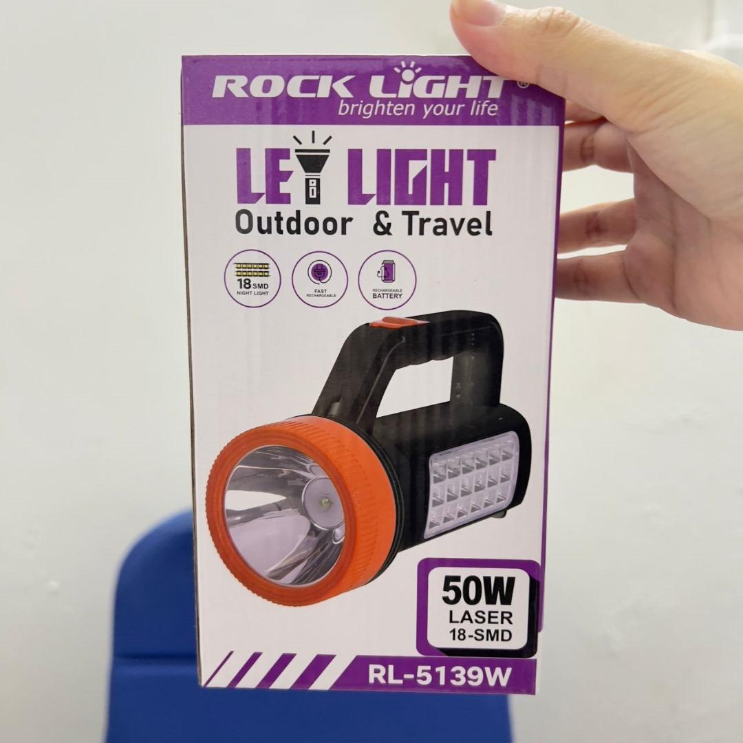 Rock Light 50W 两面灯光充电手电筒 RL-5139W