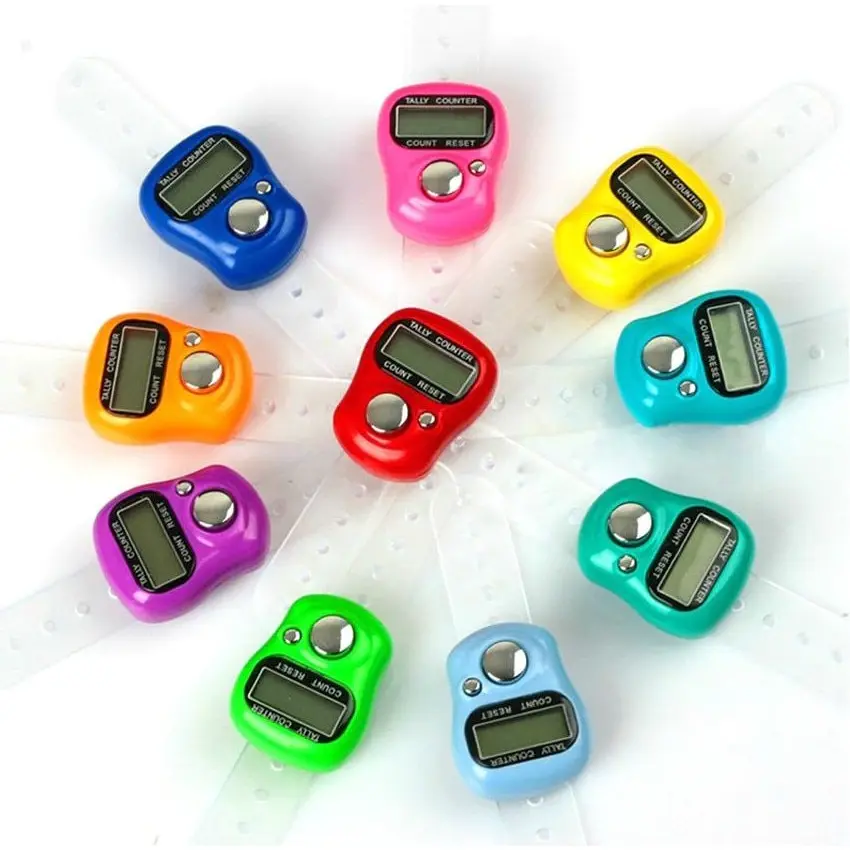 Digital Display Finger H Tally Counter  数显指环式计数器