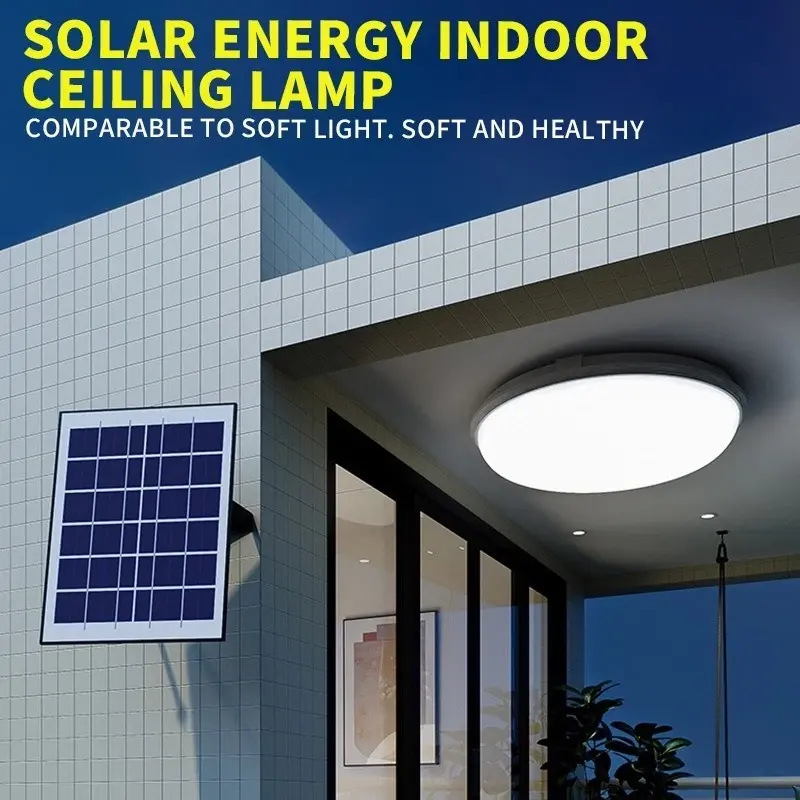 LED Solar Ceiling light LED太阳能吸顶灯