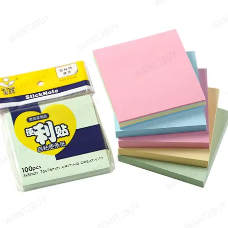 Self-adhesive Sticky Notes 自粘便利贴