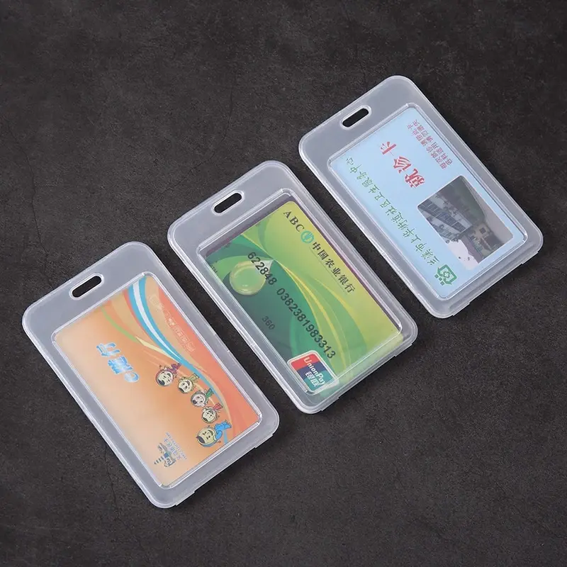 TRANSPARENT ID CARD HOLDER 透明身份证卡套