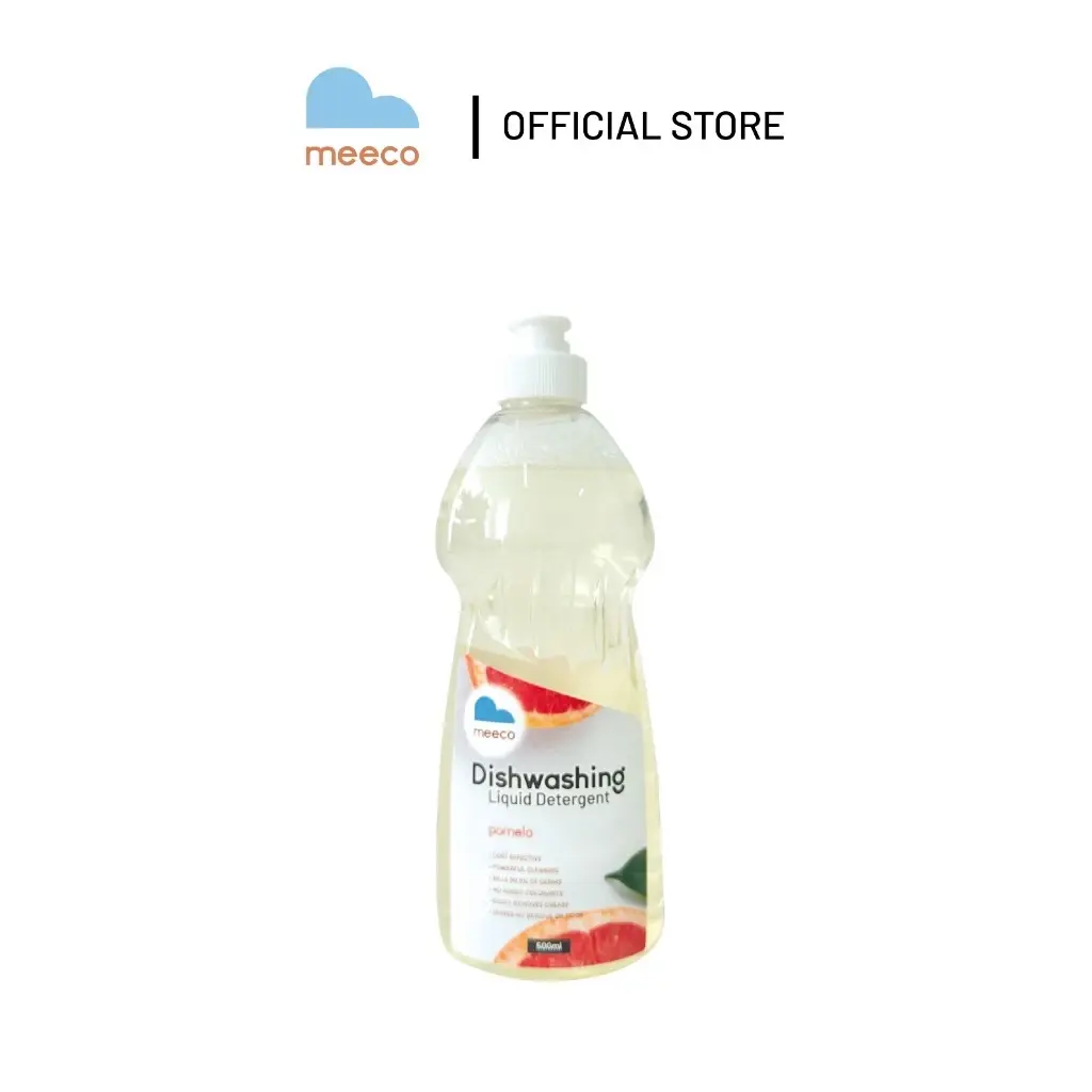 MEECO DISHWASHING LIQUID DETERGENT-POMELO 500ML 柚子味洗洁精 500ML