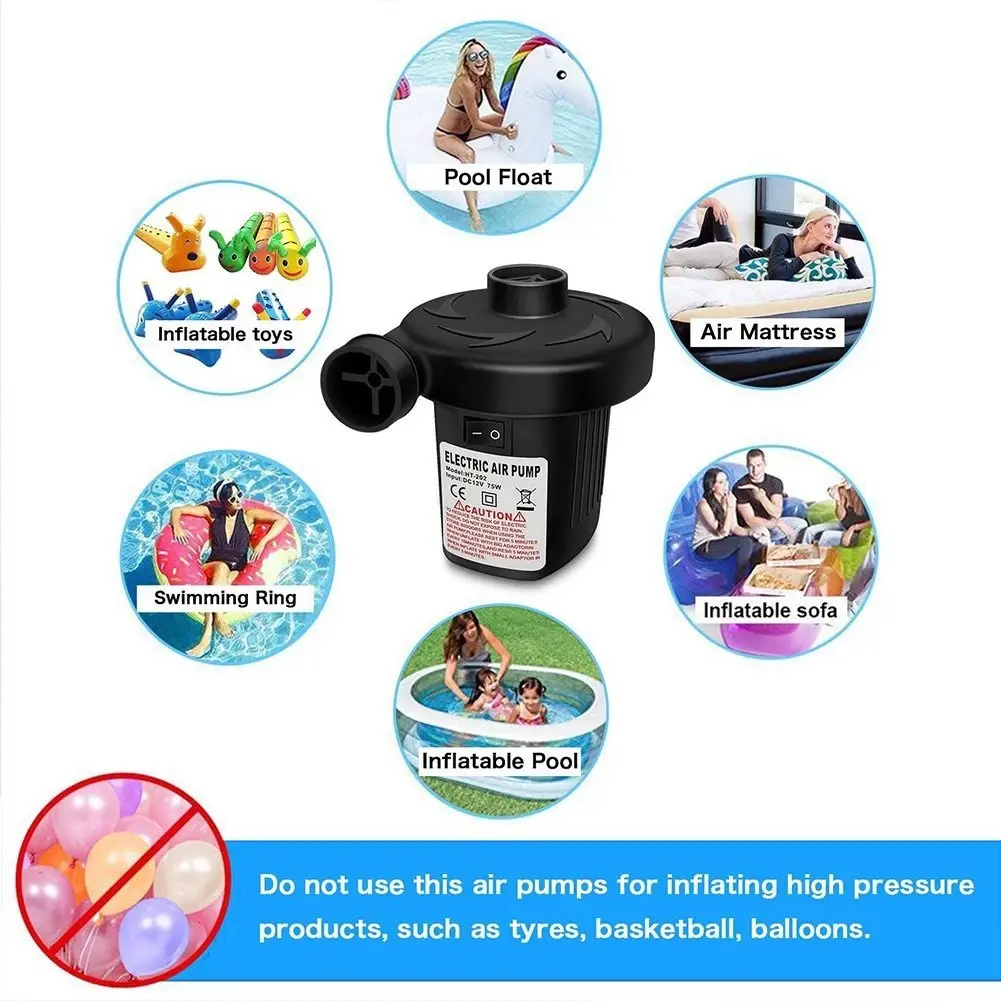 Inflate & Deflate Electric Air Pump 充气放气电动气泵 8218