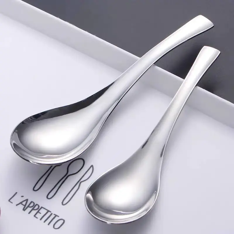 16CM Non Magnetic Flat Bottom Spoon 平底勺