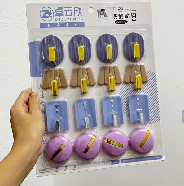 ZHUOYUNXIN Light Luxury Series 16 Hook 卓云欣轻奢16墙壁挂钩