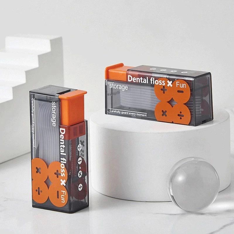 Dental Floss Box 趣味按压式牙线盒