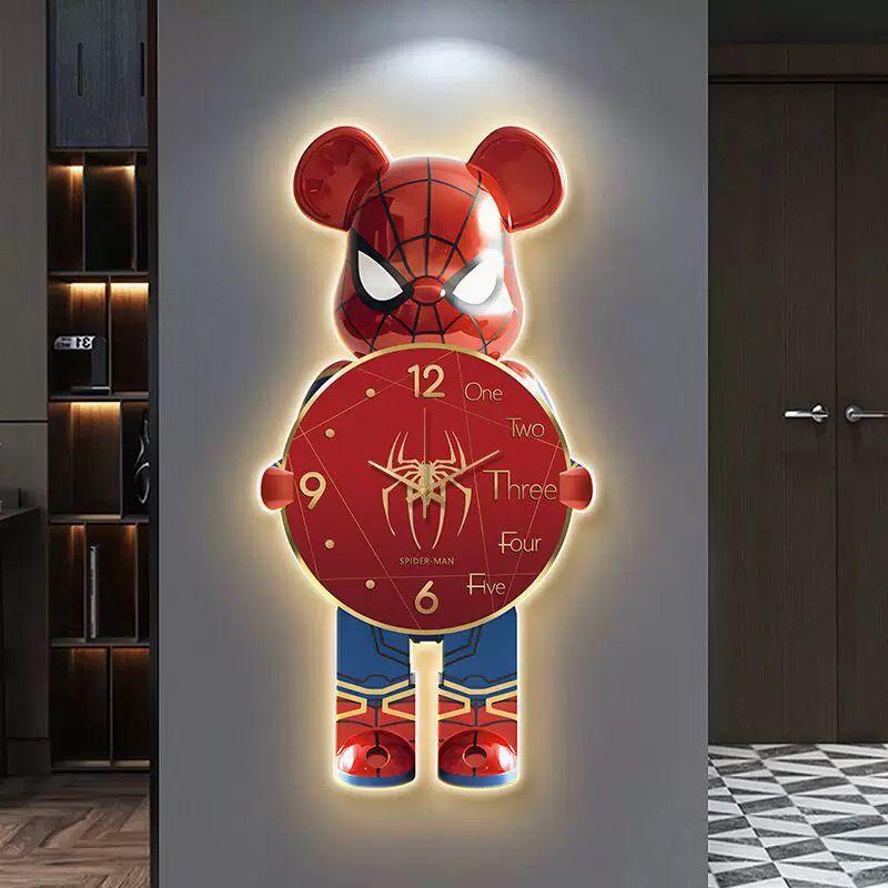 Violen Bear LED Light Wall Clock 暴力熊墙钟