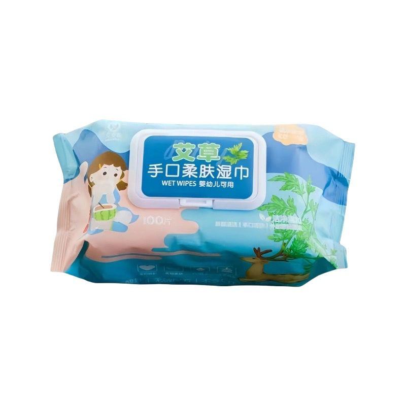 Mugwort Wet Tissue 艾草湿纸巾 100pcs