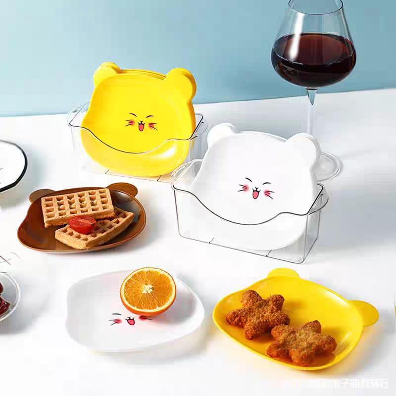 Cartoon Snack Plate 卡通小吃零食盘