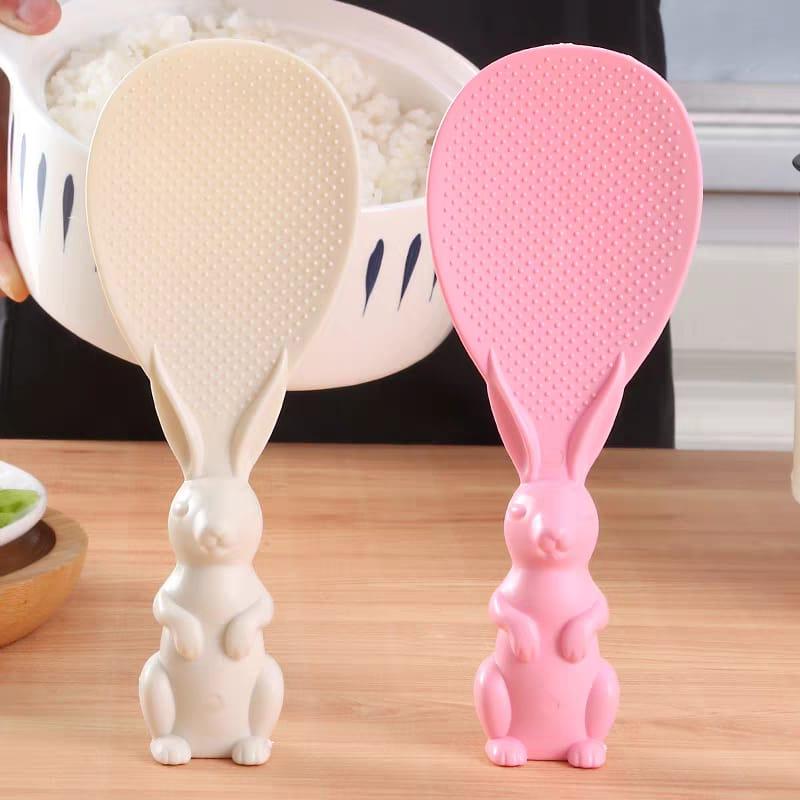 Stand-up Rabbit Rice Spoon 可站立体兔子饭勺
