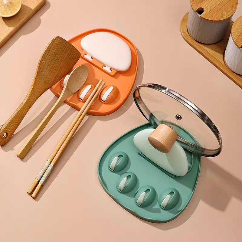 LS-D56 Cat Paw shaped Pot Lid Rack 猫爪形锅盖架